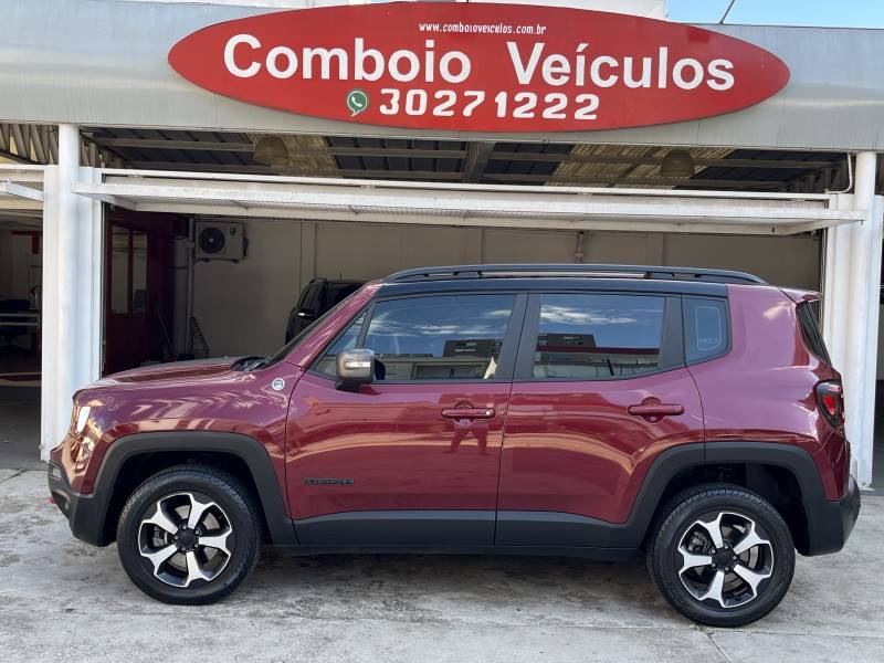 JEEP - RENEGADE - 2020/2021 - Vinho - R$ 112.990,00
