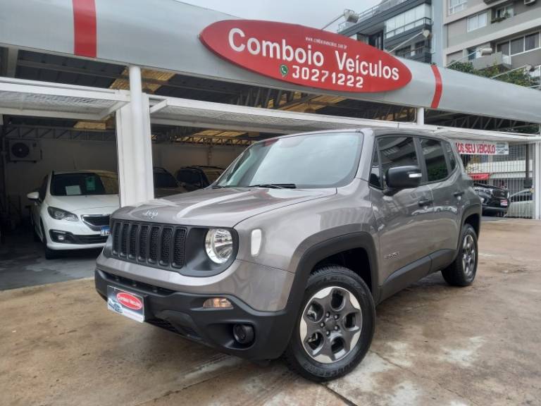 JEEP - RENEGADE - 2020/2021 - Cinza - R$ 80.990,00
