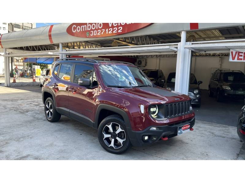 JEEP - RENEGADE - 2020/2021 - Vinho - R$ 112.990,00