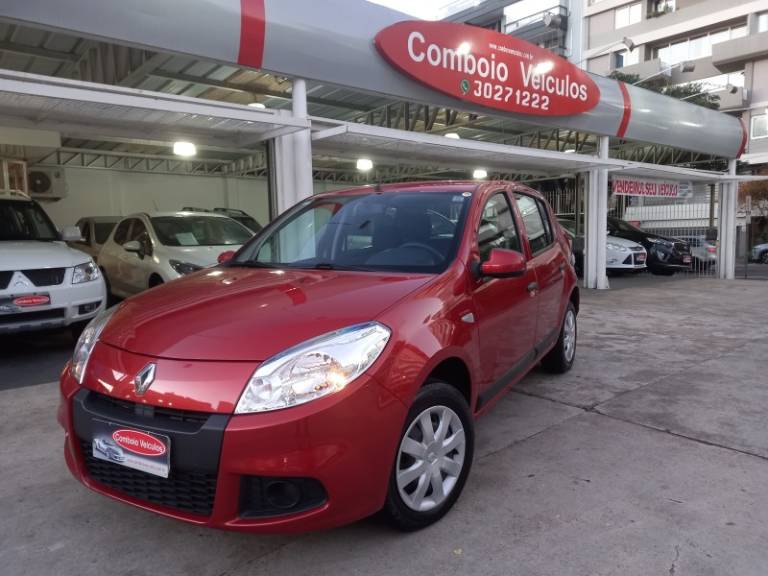 RENAULT - SANDERO - 2012/2012 - Vermelha - R$ 37.990,00